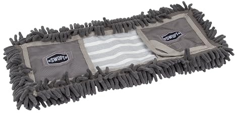 Swopt 5215 C6 45,7 cm poussière Balai à franges en microfibre Combo recharge