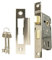 TSS 3 Lever Mortice Sash Lock for Internal Doors 2.5 (65mm) in Satin Chrome. Internal Door Lock with 2 Keys. Door Lock with Key for Internal and External Doors.