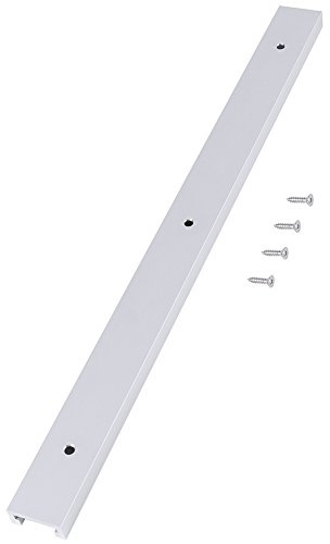 Ausla 400mm Alu T Schiene, T Nut, inkl. Schrauben | Führungsschiene für Tischkreissäge & Werkbank, mit T Nuten & selbstschneidenden Schrauben