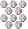 Knober 10 X Vintage Möbelknöpfe Keramik Porzellan Vintage Landhausstil Shabby-Chic 40mm Knauf Türgriff Gewinde M3