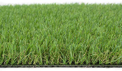 247Floors Ceronda 30mm Realistic Artificial Grass Natural Look Lawn Turf 2m 4m Wide (5m x 4m / 16ft 4 x 13ft 1)