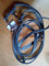 Fettleder Leine, 3-Fach verstellbar, 3m,Chrom !!!extra lang!!!, grau, 12mm breit