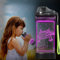 Ammonite Axolotl Water Bottle, with 3D Glowing LED Light - 14 OZ Tritan BPA Free - Creative Ideal Travel Cup Gift for Kids Girls School Holiday Camping Picnic