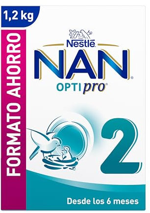 Nestlé NAN OPTIPRO 2 Leche de continuación en polvo, estuche de 1200g