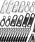 Reißverschluss Zipper, Zipper für Reissverschluss(32 PCS), Reißverschluss Reparatur set, Metall Reisverschluss Zipper Auswechseln für Jacken/Koffer/Kleidung/Zelt/Gepäck/Rucksäcke(4 Stile 4 Größen)