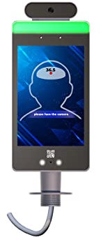 Yashi Green Pass Thermal Scanner, zugelassen App VerificaC19, 8 Zoll HD-Display, Dual-Kamera, Wifi, RS232, 2x USB 2.0, RJ45, Wiegand 26/34 Input/Output