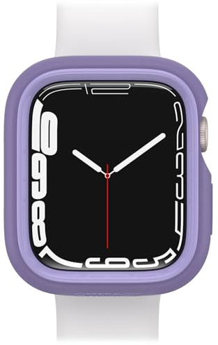 Otterbox Reloj Bumper para Apple Watch Series 9/8/7-45mm, a Prueba de Golpes, caídas, Funda con protección Elegante para Apple Watch, Protege la Pantalla y los Bordes, Morado
