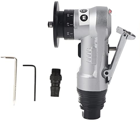 KOPO KP-5702 Fasenmaschine Entgrater, Handgehaltene 45 ° Tragbare Metallschneidemaschine Lineares Mini Schraubzwinge Pneumatikwerkzeug