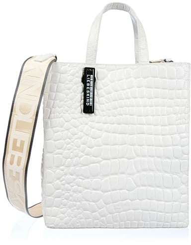 Liebeskind Berlin Women's Paperbag M Tote M, Paperwhite