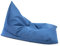Ecopuf Lazy M Dreieckiger Sitzsack - vielseitiger Bean Bag mit EPS-Perlenfüllung aus robustem Polyester für drinnen und draußen – Höhe 100 cm, Länge 150