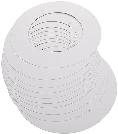 Wax Warmer Paper Ring 3 30pcs Wax Machine Mat Hair Wax Pot Collar Facial Kit Wax Pot for Hair Removal Facial Wax Strips Wax Machine Supplies Wax-treat Instrument Pads Tool