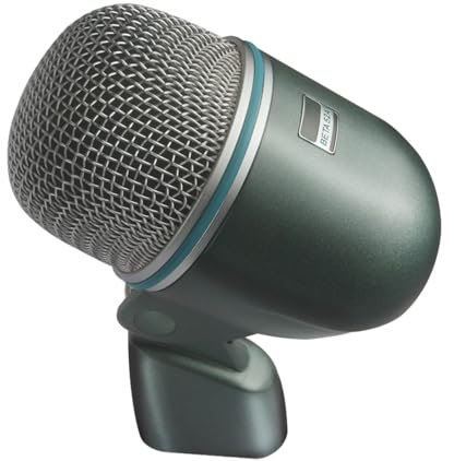rockible Strumento per microfono a batteria, microfono dinamico professionale per grancassa per spettacoli dal vivo di band, matrimoni di intrattenimento