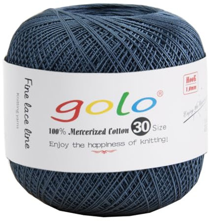 golo Häkelgarn Häkelgarn für Handstricken, Klöppelgarn