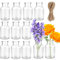 Kleine Glasvasen Small Vase,Pack of 12 Mini Glass Vases,125 ml Small Bottles with Jute Cord, Flower Vase, Table Vases,for Table,Decoration,Centrepieces,Home,Birthdays,Festivals