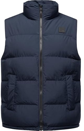 Ragwear Herren warme wasserdichte Winter Weste Steppweste Savan YOUMODO Navy Gr. XXL