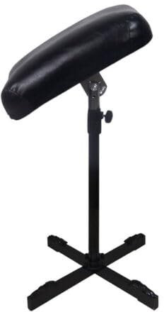 Tattoo Armstütze 65-110cm Einstellbar Beinauflage Armlehne Stativ Haltung Höhenverstellbar Pediküre max 200kg Beinstütze Fußpflege Stuhl Hocker