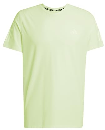 adidas Herren Own the Run Tee, Hi-Res Yellow, L
