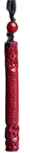 Halsketten Feng Shui Zinnober-Reichtums-Halskette, authentischer Jade-Anhänger, heilender Chakra-Kristall, Glücksreichtum, Abwehr böser Geister, Pullover-Kette, inspirierendes Geschenk für Frauen und