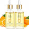 2Pcs Nail Cuticle Oil with Organic Vitamin E & B, Cuticle Oil for Nails, Soothe Moisturize with Dropper Design for Dry Rough Nail Care Repair (30ml)