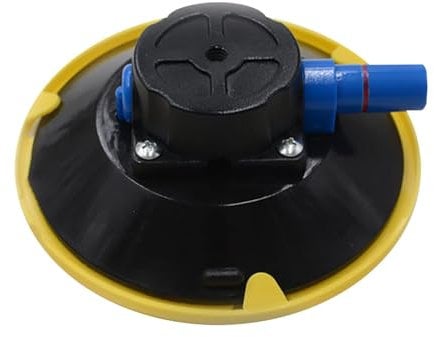 Vacuum Sucker Lifter Tool - Pump Action Handle, Sturdy Grip Device | Heavy Duty Cup Suction for Camera Mounting Parts, Vehicle Body Glass Removal, Workshop Industrial Repair, Installation Assistance