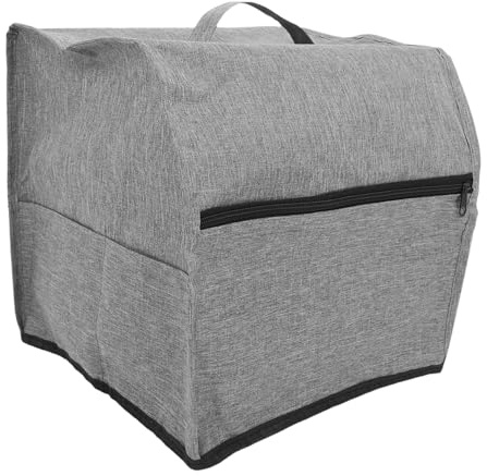 Homoyoyo Sewing Machine Dust Cover für Overlockmaschine Staubschutz Faltbar mit Vielseitigen Taschen zur Werkzeugaufbewahrung Tragbare Haushaltsabdeckhaube Praktisches Organizer Etui