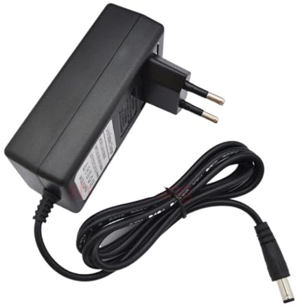 Adaptador De Cargador CA/CC De 27 V, 0,5 A Y 500 MA Compatible Con Aspiradora Inalámbrica Bosch Serie 4 Flexxo De 21,6 V BCH3P210.(EU Plug)