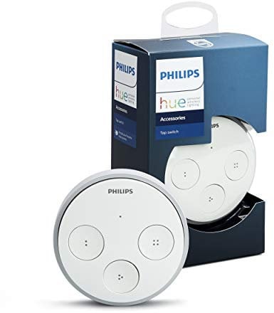 Philips Hue Hue Personal Wireless Lighting Tap Smart Switch, Synthetics, White, 8718696743133