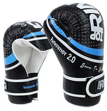 Gloves SEMI-CONTACT Top Ring Hammer 2.0 Black-Blue S