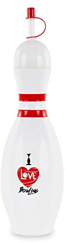 Bowling Pin Trinkflasche Happy Birthday oder I Love Bowling (I Love Bowling)