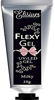 Elisium Flexygel Milky milchig Nagelpflege Maniküre Aufbaugel UV/LED 25g