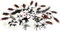 YEFAF Halloween Realistische Bugs, 100 Stück Kunststoff Fake Bugs Spinnen,Schaben,Worm Insect für Halloween Gruselige Dekorationen Lieferungen