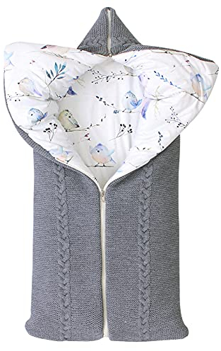 Maeau Baby Schlafsack Winter Neugeborenen Kinderwagen Decke Baby 0-12 monate Baby Wickeldecke Winter Warm Babydecke Kinderwagen Winter