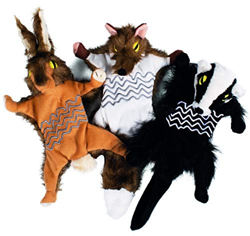 Pet Brands Forest Critters Squeaky Plush Toy Rabbit for Dogs L