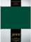 Janine Spannbettlaken Elastic - extra weiches und elastisches Spannbetttuch - für Matratzen 90x190cm bis 120x200cm waldgrün