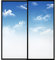 Fensterfolie Blickdicht Blauer Himmel Sichtschutzfolie Fenster Selbsthaftend,Milchglasfolie Anti-Uv,Folie Fenster Sichtschutz,Fenster Folie Blickschutz,Blickdichte Fensterfolie