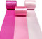 60M Hot Pink Satin Ribbon 50mm Wide Ombre Pink Fabric Ribbons Large Silk Satin Hanging Streamer Garland for Gift Wrapping Crafts DIY Sewing Hair Bow Birthday Wedding Chair Party Backdrop Decorations