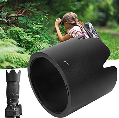 400mm Lens Dx Parasole Camera 52mm 12×12×10 Hb-65 Nero Plastica Mount Paraluce per S Nikkor 80-400mm F 4.5-5.6 Obiettivi