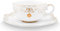 Pip Studio Royal Winter White Tasse mit Untertasse 225ml