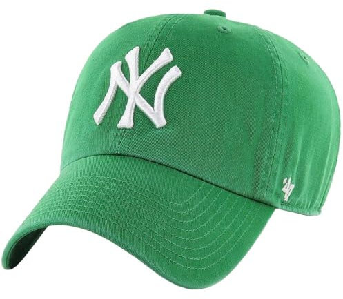 '47 York Yankees MLB Clean Up Cap B-RGW17GWS-KY, Herren, Cap, Green/White, One Size
