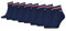 Tommy Hilfiger Unisex Quarter Socken im Retro Design knöchelhoch 8-er Pack, Farbe:Dark Navy, Socken & Strümpfe:39-42