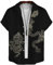 Chemise à Imprimé Dragon pour Hommes Mode Chemise Dragon Chinois Tendance De Rue Lâche Plus La Taille Chemise (Pas De Tshirt Blanc) Couleur12 XL
