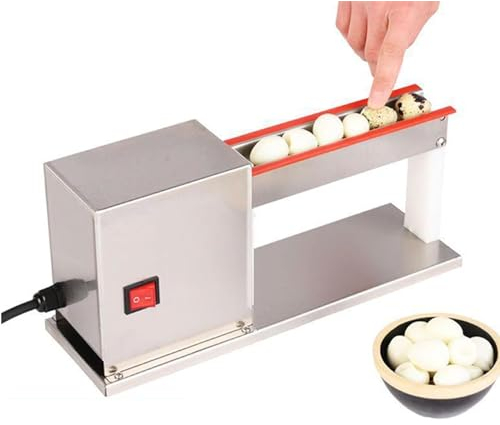 Pelador De Huevos De Codorniz Comercial, Peladora De Huevos De Codorniz De Acero Inoxidable con Manguera, Salida: 25 Kg/Hora, Motor De Cobre Puro Funciona Sin Problemas, Ahorra Tiempo Y Esfuerzo