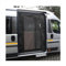 Magnetisch Schiebetür Fliegengitter, 180 x 133cm Auto Insektennetz Moskitonetze, Van-Insektenschutz schwarzes Mesh-Moskitonetz für Auto, Wohnwagen, Wohnmobil, Seitentür Camping zubehör