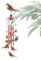 Vogel-Windspiele, Keramik-Vogel-Windspiele, Outdoor Vogel-Windspiel, Outdoor Windglocke mit S-Haken, Harmonischer Musik-Windfang, charmanter Würfel