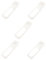 OSALADI 5pcs Refrigerator Water Dispenser Button Hot Cold Water Dispenser Innovative Design