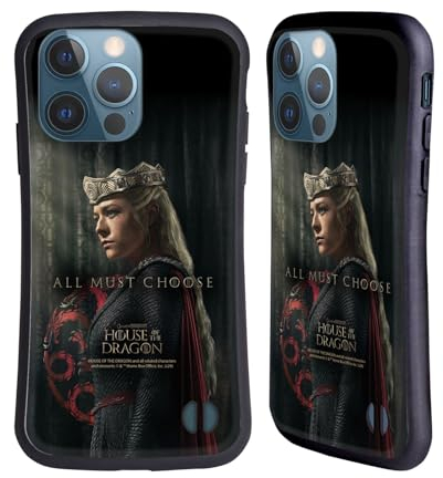 Head Case Designs Offizielle House of The Dragon: Television Series Rhaenyra Charakter-Posters Aus Staffel 2 Hybride Handyhülle Hülle Huelle kompatibel mit Apple iPhone 13 Pro