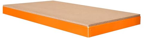 Ripiano Aggiuntivo per Banco da lavoro S-Rax - 120 cm x 60 cm - Acciaio Rinforzato, 300kg/Ripiano, Montaggio Senza Bulloni, Layout Regolabile, Piedini in Gomma, Barra di Supporto