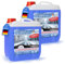 FAST X Scheibenfrostschutz/Scheibenwischwasser für Auto/LKW– 5 Liter Kanister– Winter und Sommer – Schutz bis -30°C (5 Liter) (2x5 Liter)