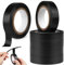 6 Rollen Isolierband Schwarz, PVC Isolierband Wasserdicht, Selbstklebendes Elektriker Klebeband für Isolieren, Reparieren und Bündeln, 16 mm x 15 m/Rollen