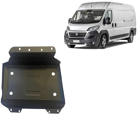 Scut Protection Stahl Unterfahrschutz für Kraftstofftank kompatibel mit Fiat Ducato (2018-2025) Scut Protection